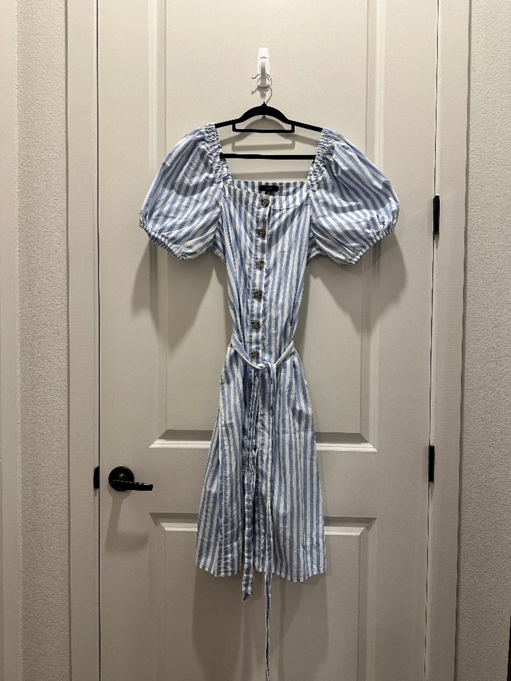 J. Crew Striped Dress - Small - Blue & White
